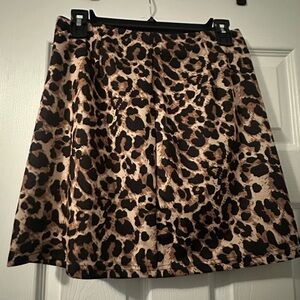 Brand New Leopard Printed Skirt